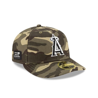 Sapca New Era Los Angeles Angels MLB Armed Forces Weekend Low Profile 59FIFTY Fitted - Verzi